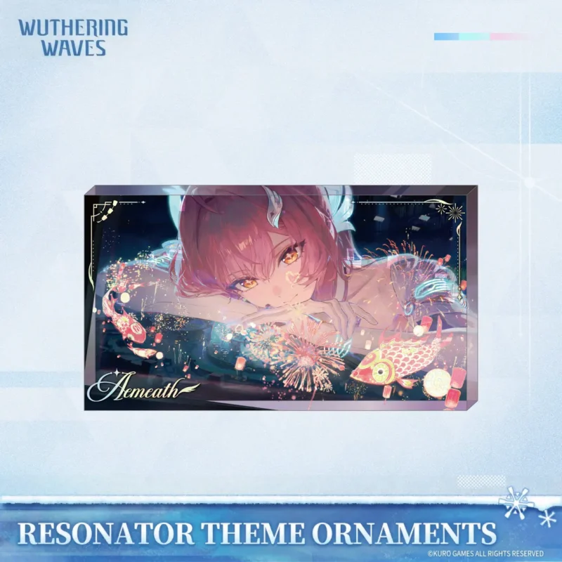 Wuthering Waves Merch 29 Wuthering Waves Acrylic Block - For You Who Walk In Snow