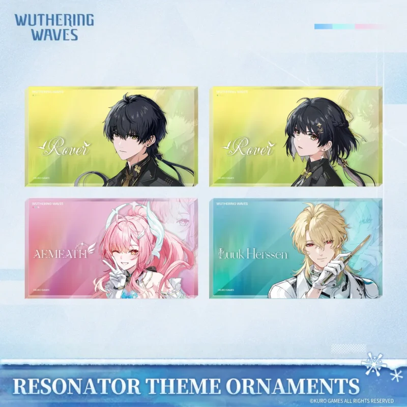 Wuthering Waves Acrylic Block - Resonator Theme V8