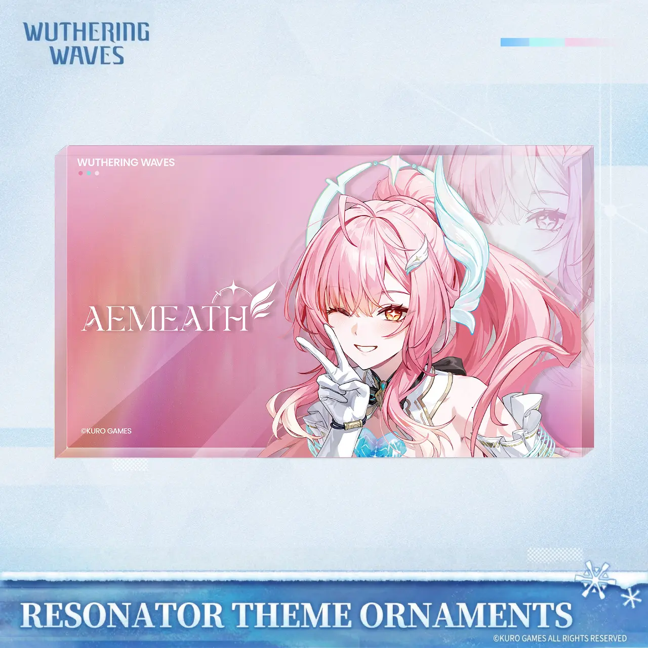 Wuthering Waves Acrylic Block - Resonator Theme V8 2 Wuthering Waves Acrylic Block - Resonator Theme V8 - Image 2