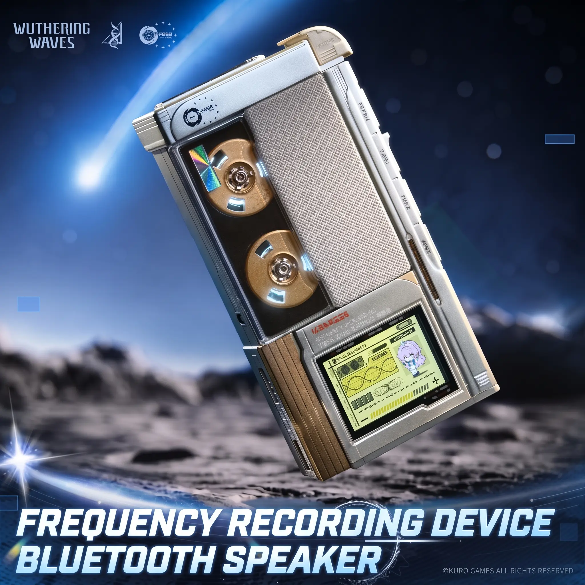 Wuthering Waves Merch 2 Wuthering Waves Aemeath Bluetooth Speaker