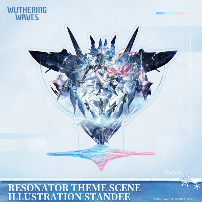 Wuthering Waves Merch 23 Wuthering Waves Aemeath Panoramic Standee