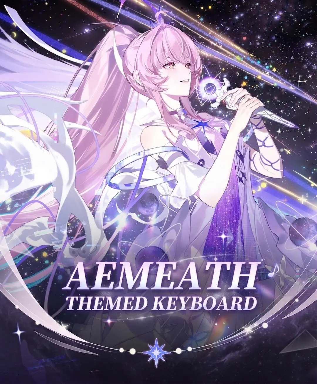 Wuthering Waves Keyboard - Snowy Serenade Wuthering Waves Icecream Switch Keyboard Snowy Serenade Content 1