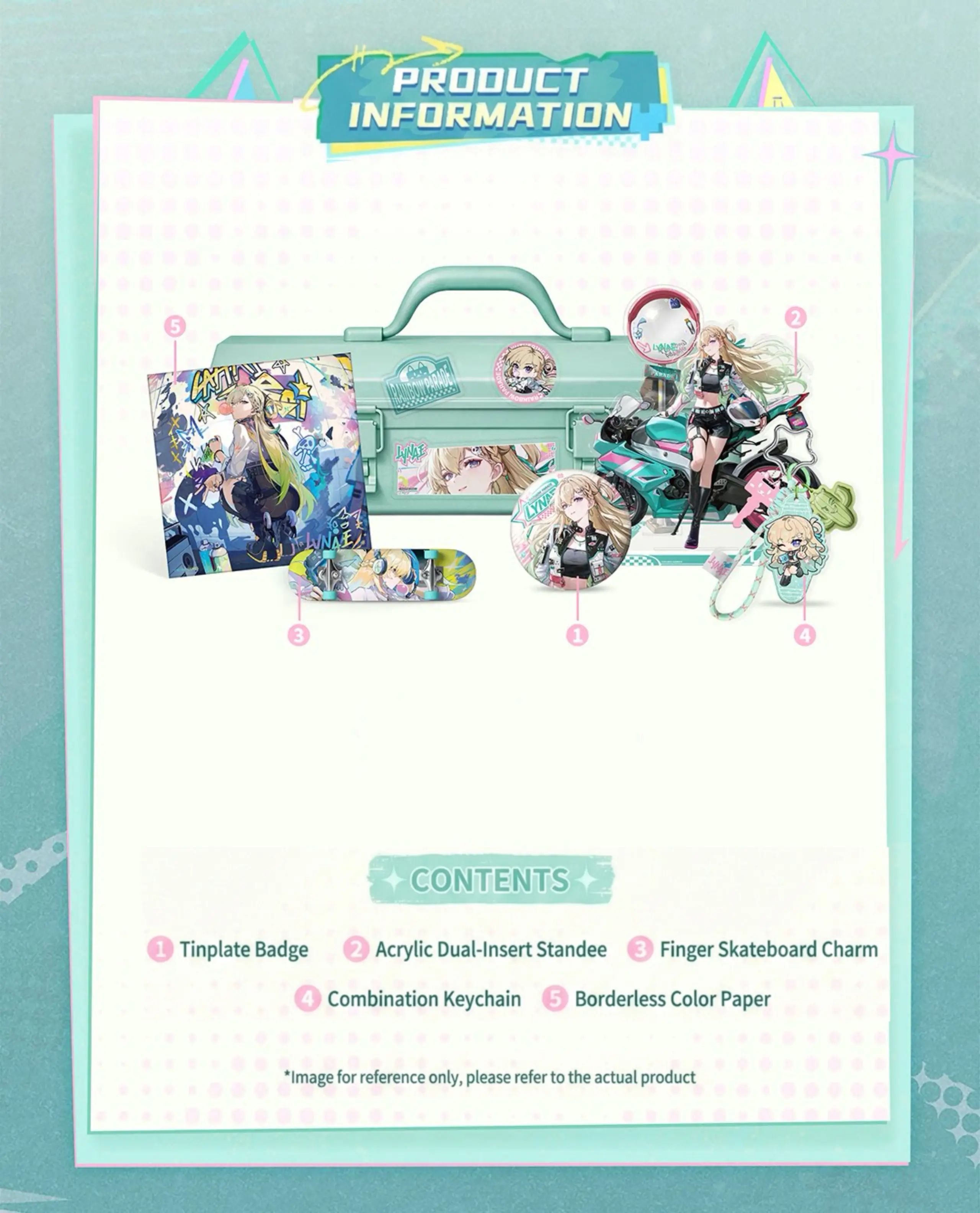 Wuthering Waves Lynae Gift Box Wuthering Waves Lynae Gift Box Rainbow Parade Content 2