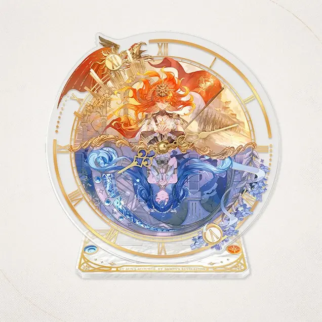 Wuthering Waves Merch 3 Wuthering Waves Multi Acrylic Clock