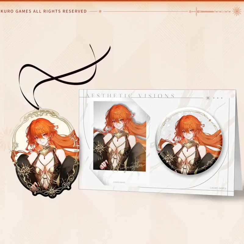 Wuthering Waves Augusta Badge Set
