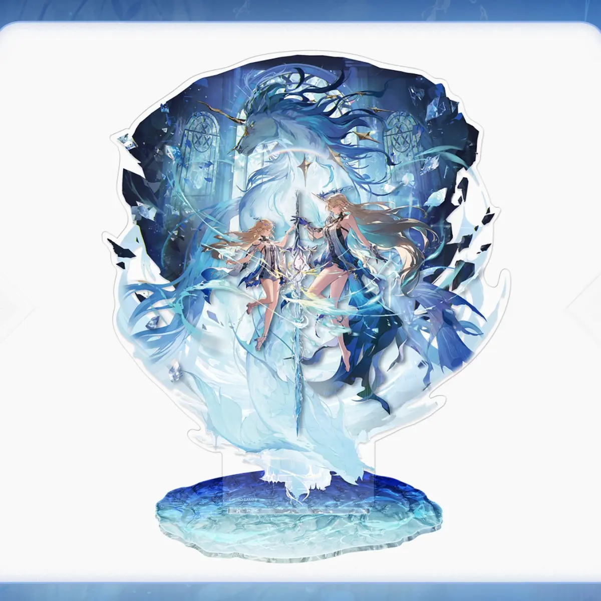 Wuthering Waves Cartethyia Acrylic Panoramic Standee 2 Wuthering Waves Cartethyia Acrylic Panoramic Standee - Image 2