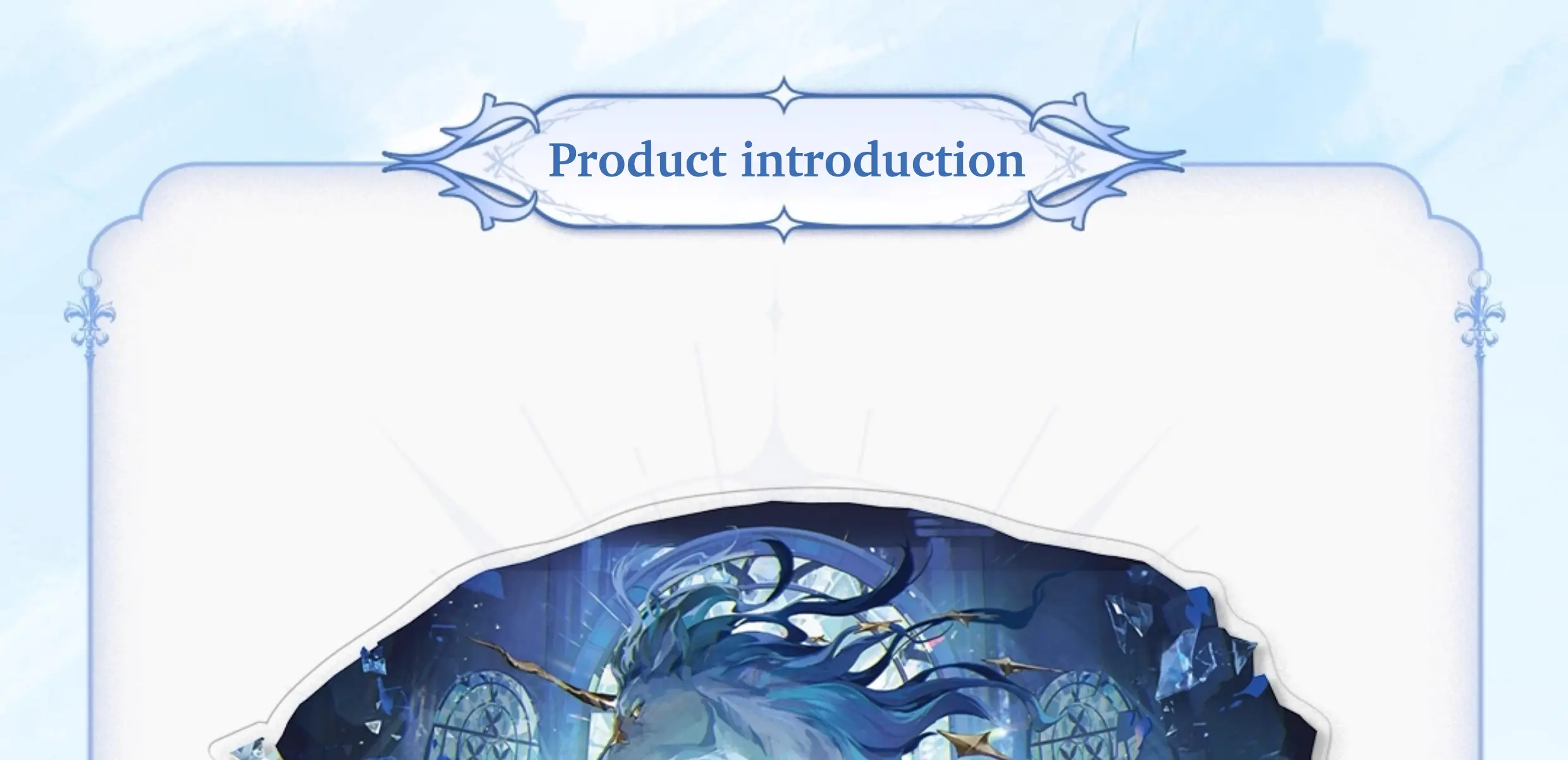 Wuthering Waves Cartethyia Acrylic Panoramic Standee wuthering waves cartethyia acrylic panoramic standee resonator theme content 1