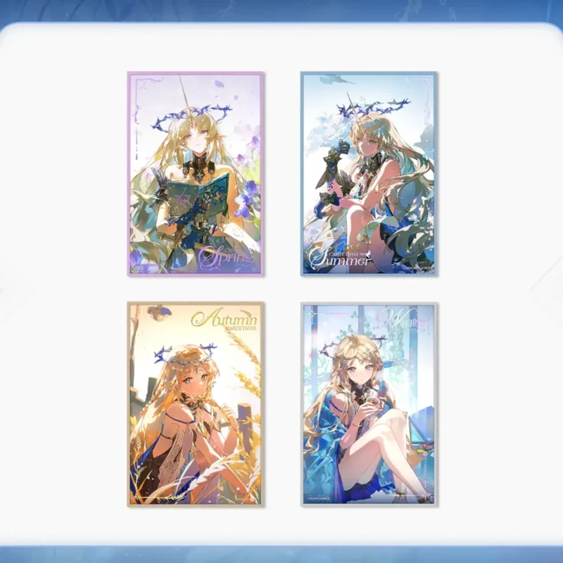 Wuthering Waves Merch Wuthering Waves Colored Paper Cartethyia Four Seasons Theme 1