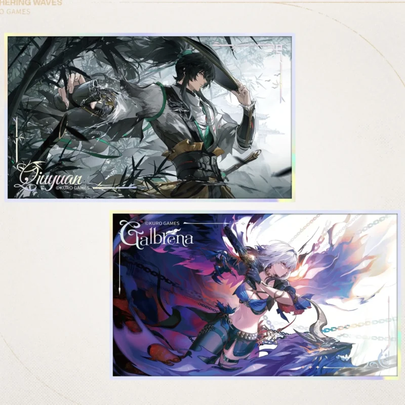 Wuthering Waves Merch Wuthering Waves Colored Paper Resonator Awakening V3 1