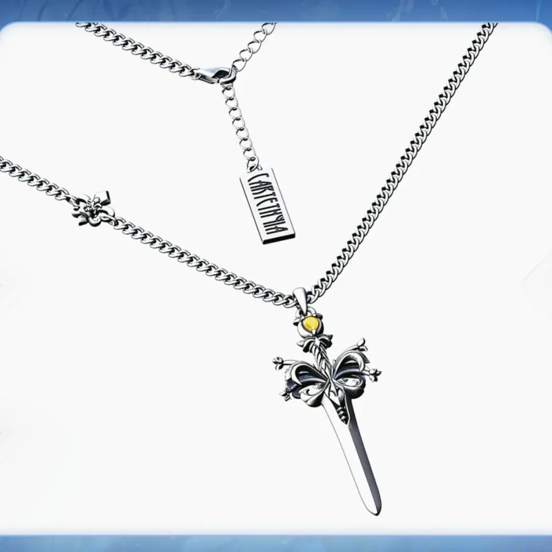 Wuthering Waves Merch Wuthering Waves Necklace Cartethyia Swords 1