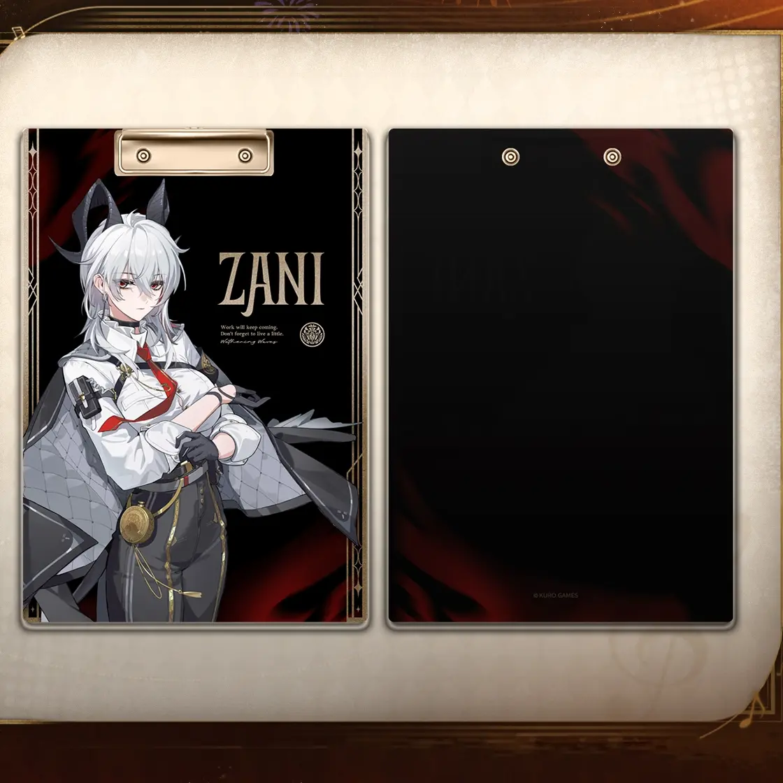 Wuthering Waves Zani Note Pad Clip 3 Wuthering Waves Zani Note Pad Clip - Image 3