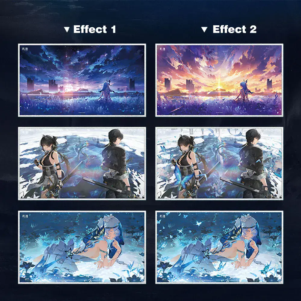 Wuwa Raster Colored Paper - Resonator Theme