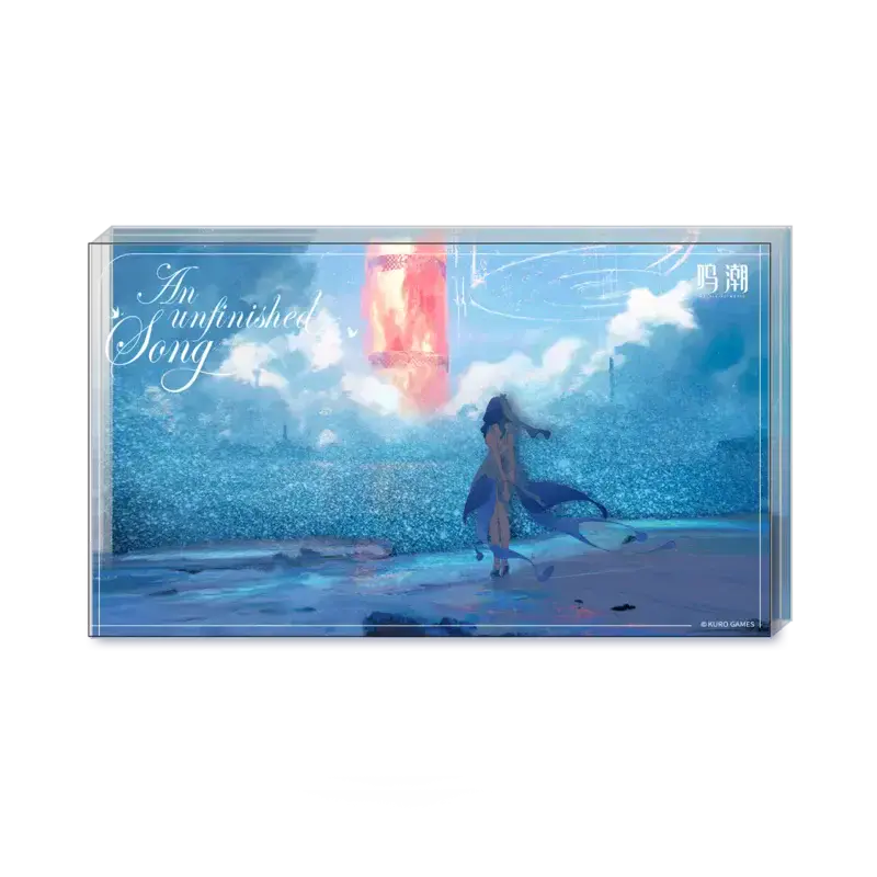 Wuwa Quicksand Acrylic Block - An Unfinished Song - Image 3