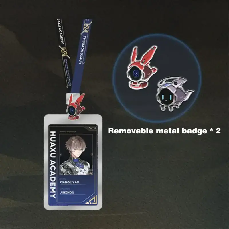 Wuwa Xiangliyao Metal Id Card Holder-Resonator Theme - Image 3
